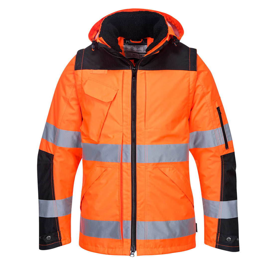 Hi-Vis 3-in-1 Contrast Winter Pro Jacket (C469)