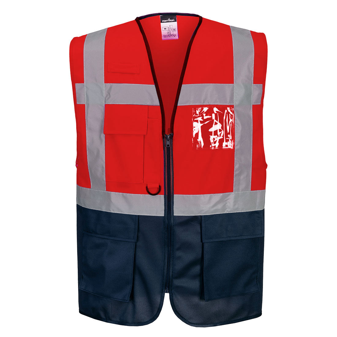 Warsaw Hi-Vis Contrast Executive Vest (C476)