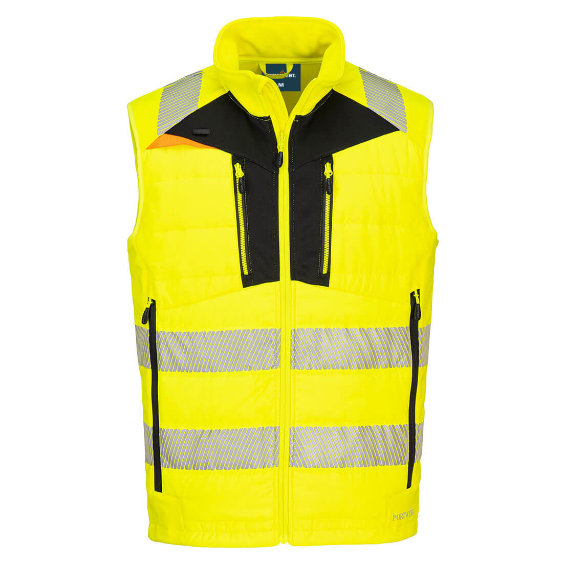 DX4 Hi-Vis Hybrid Baffle Bodywarmer (DX479)