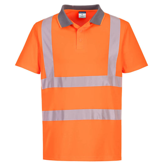 Eco Hi-Vis Polo Shirt S/S (6 Pack) (EC10)