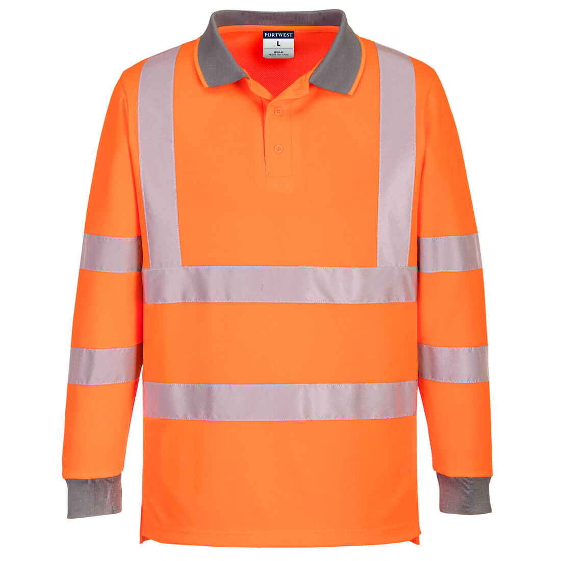 Eco Hi-Vis Polo Shirt L/S (6 Pack) (EC11)