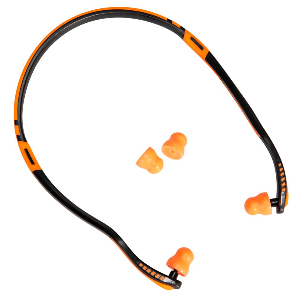 Easy Fit PU Ear Plugs Banded (2 Pairs) (EP11)