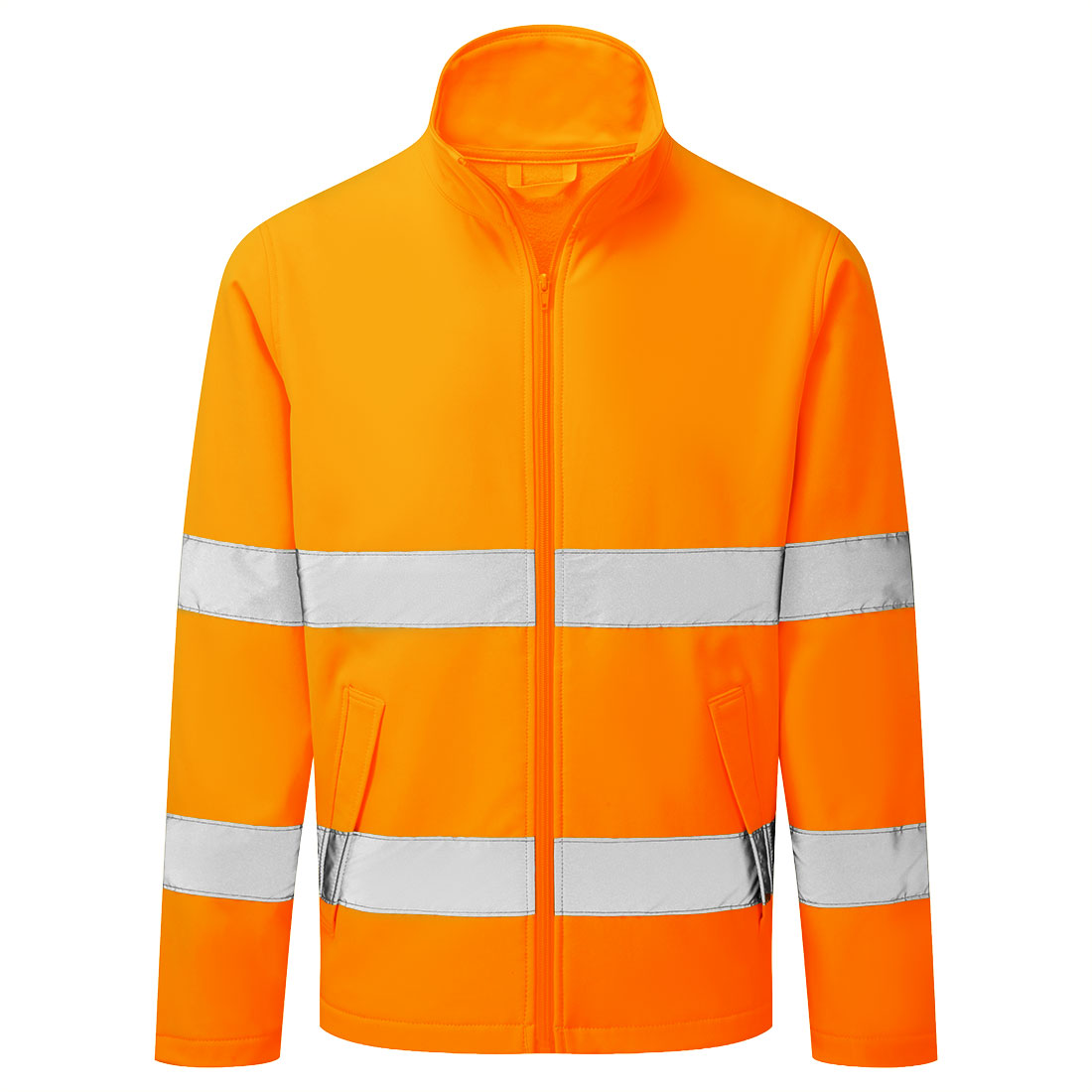 ES1 Essential Hi-Vis Softshell Jacket (2L) (ES428)