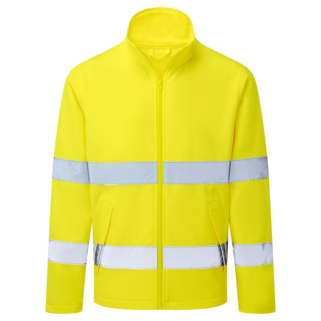 ES1 Essential Hi-Vis Softshell Jacket (2L) (ES428)