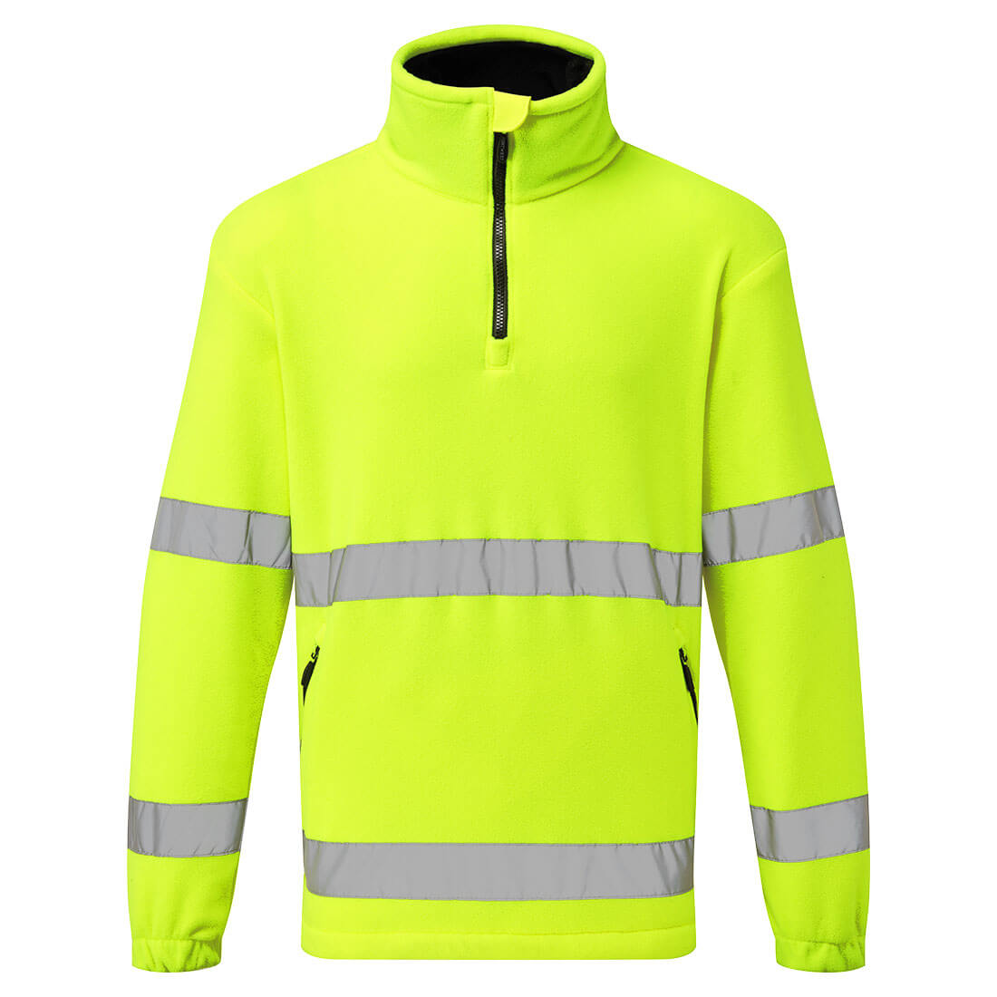 Hi-Vis 1/2 Zip Fleece (F302)