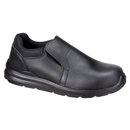 Composite Action Leather Slip On Shoes S3S SR FO (FC80)