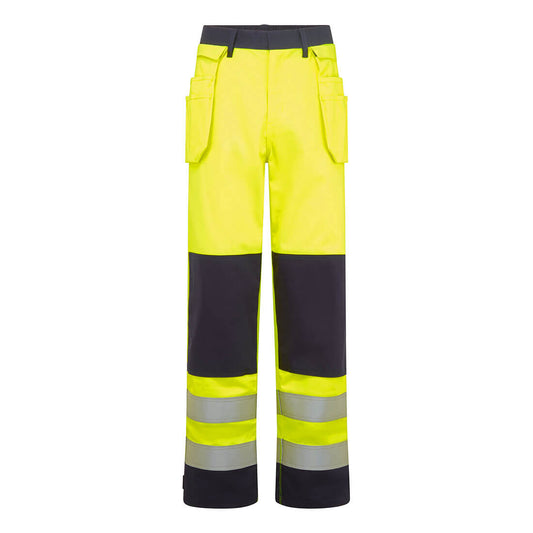 Bizflame Work Hi-Vis Contrast FR Holster Trousers (FR440)