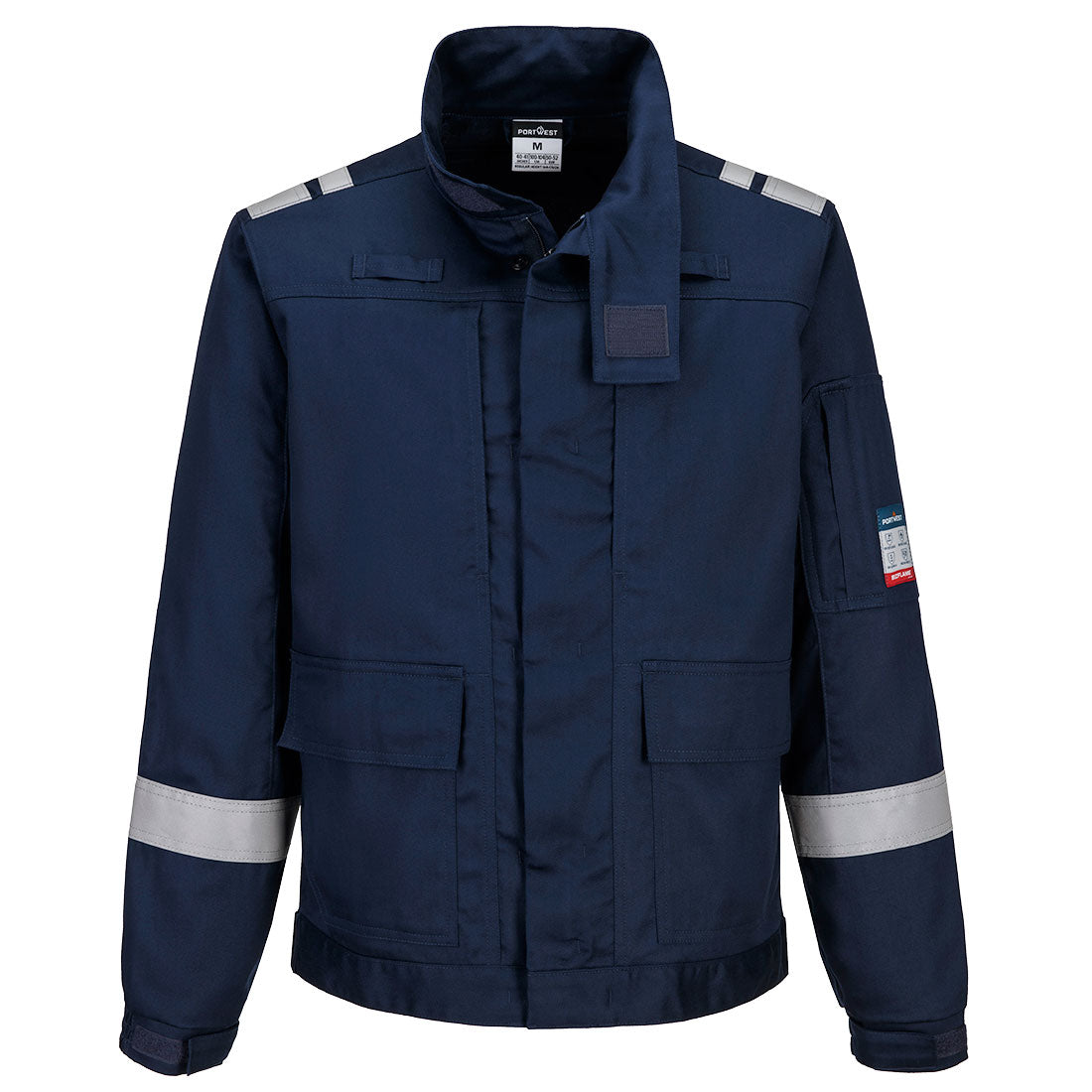 Bizflame Work Lightweight Stretch Panelled FR Jacket (FR601)