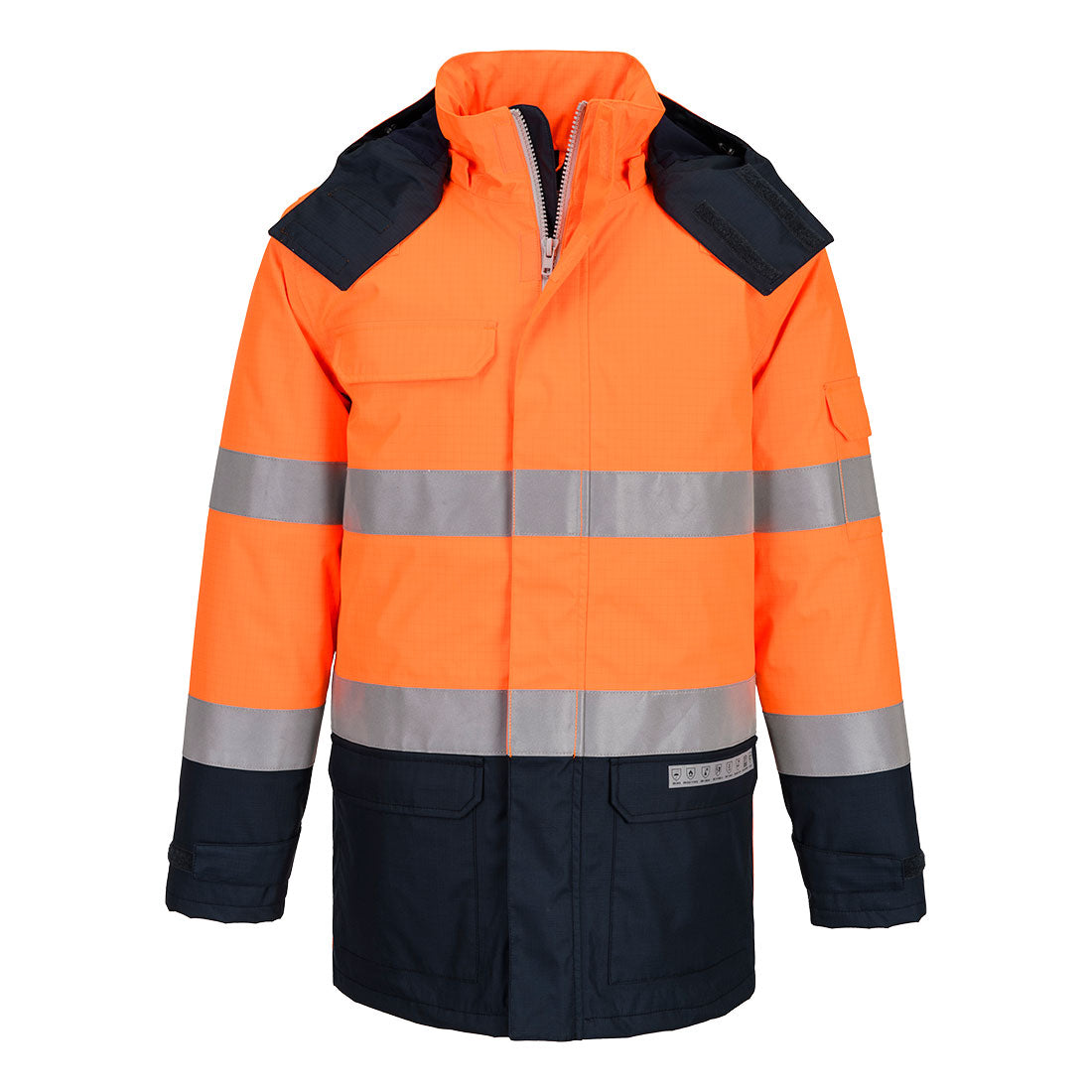 Bizflame Rain+ Hi-Vis Multi-Norm Contrast FR Winter Jacket (FR617)