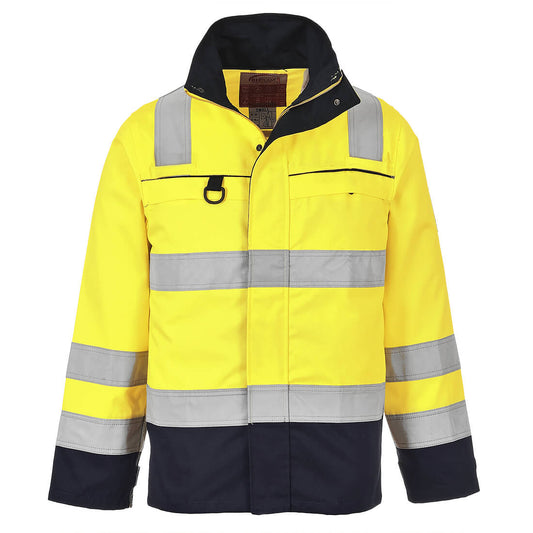 Bizflame Work Hi-Vis Multi-Norm Contrast FR Jacket (FR61)