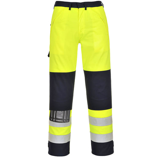 Bizflame Work Hi-Vis Multi-Norm Contrast FR Trousers (FR62)