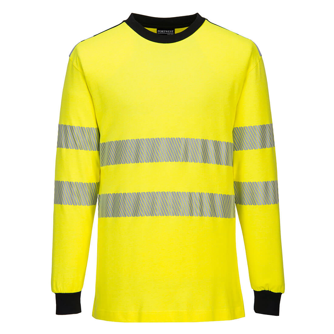 PW3 Modaflame Knit Hi-Vis FR Long Sleeve T-Shirt (FR701)