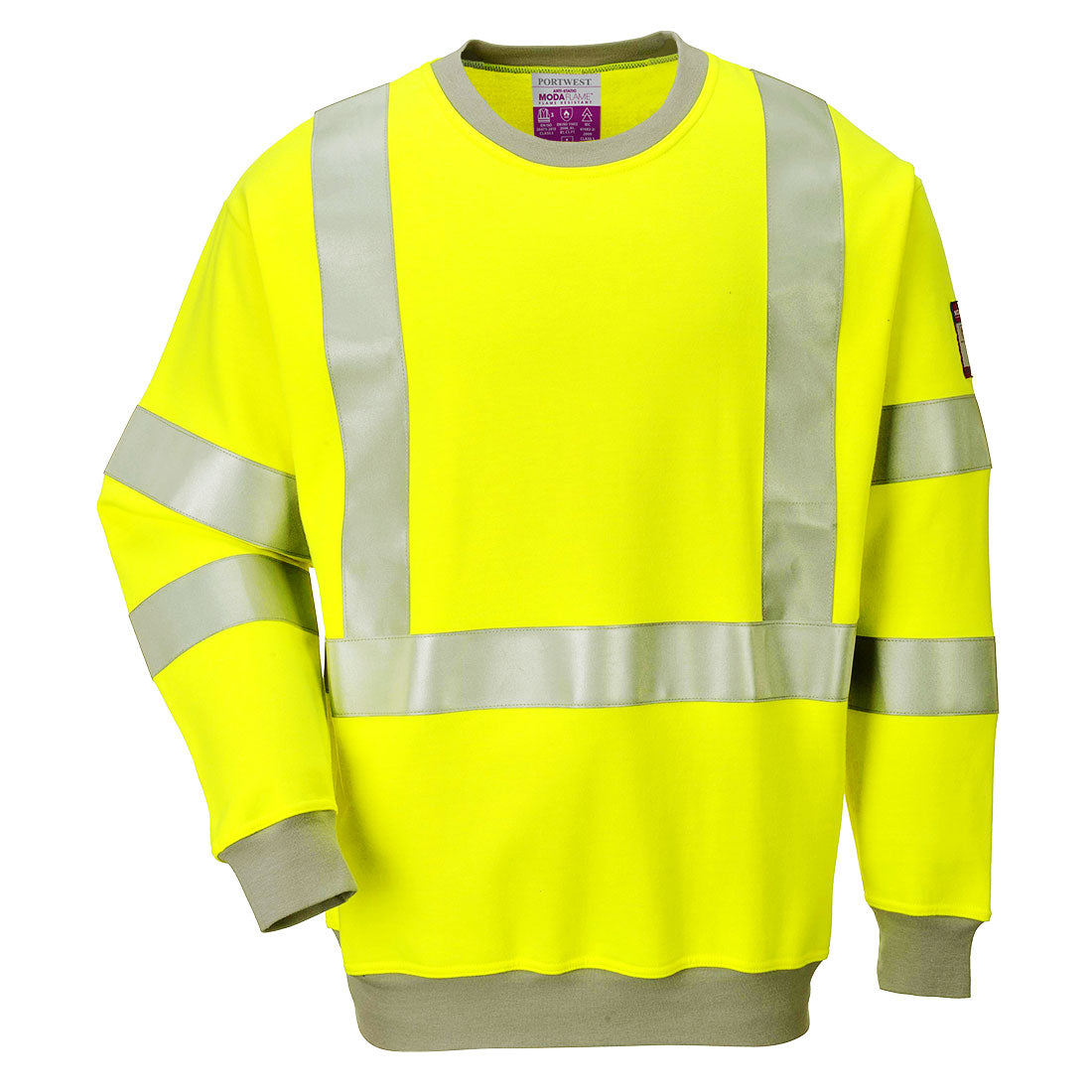 Modaflame Knit Hi-Vis FR Sweatshirt (FR72)