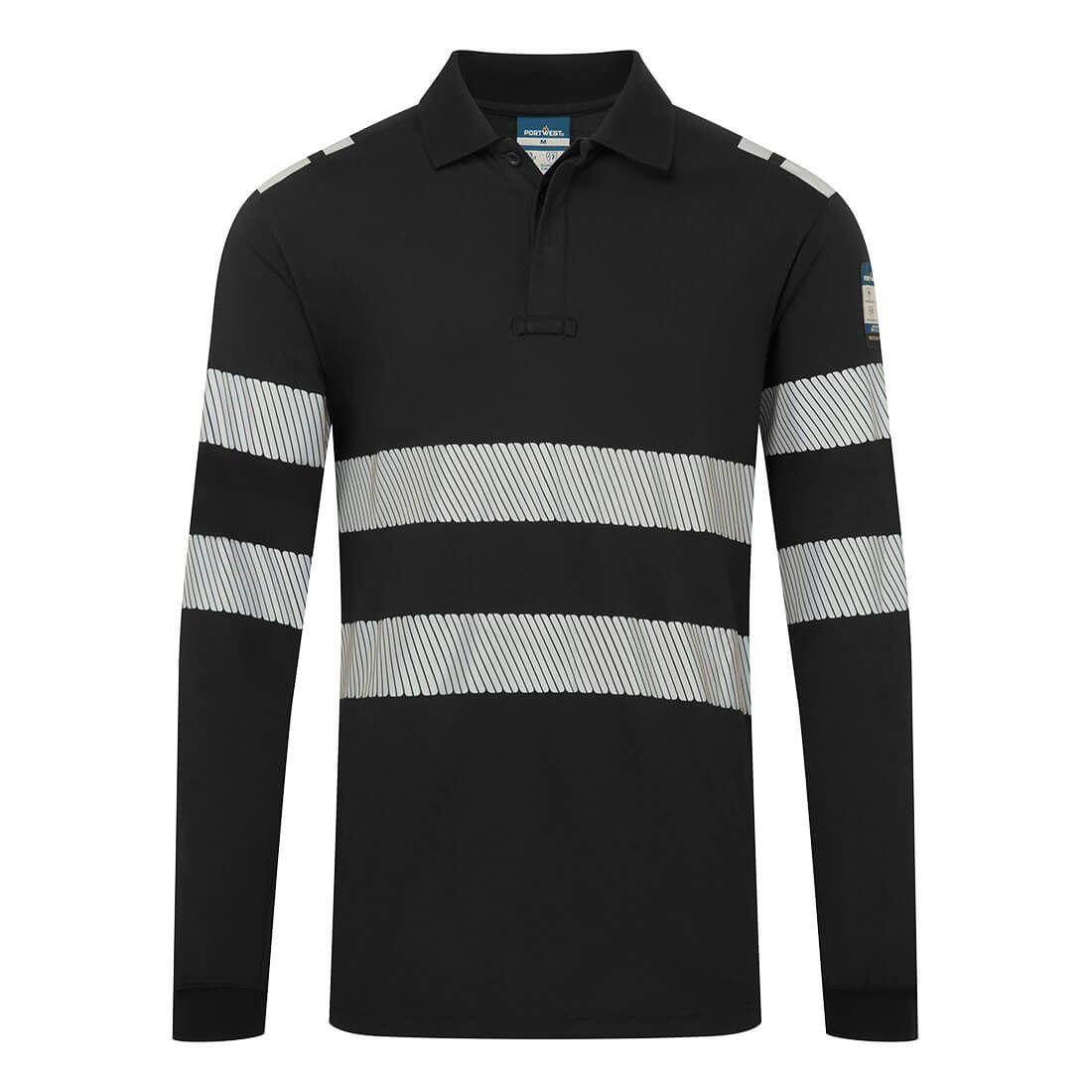 PW3 Modaflame Knit FR Long Sleeve Polo Shirt (FR733)