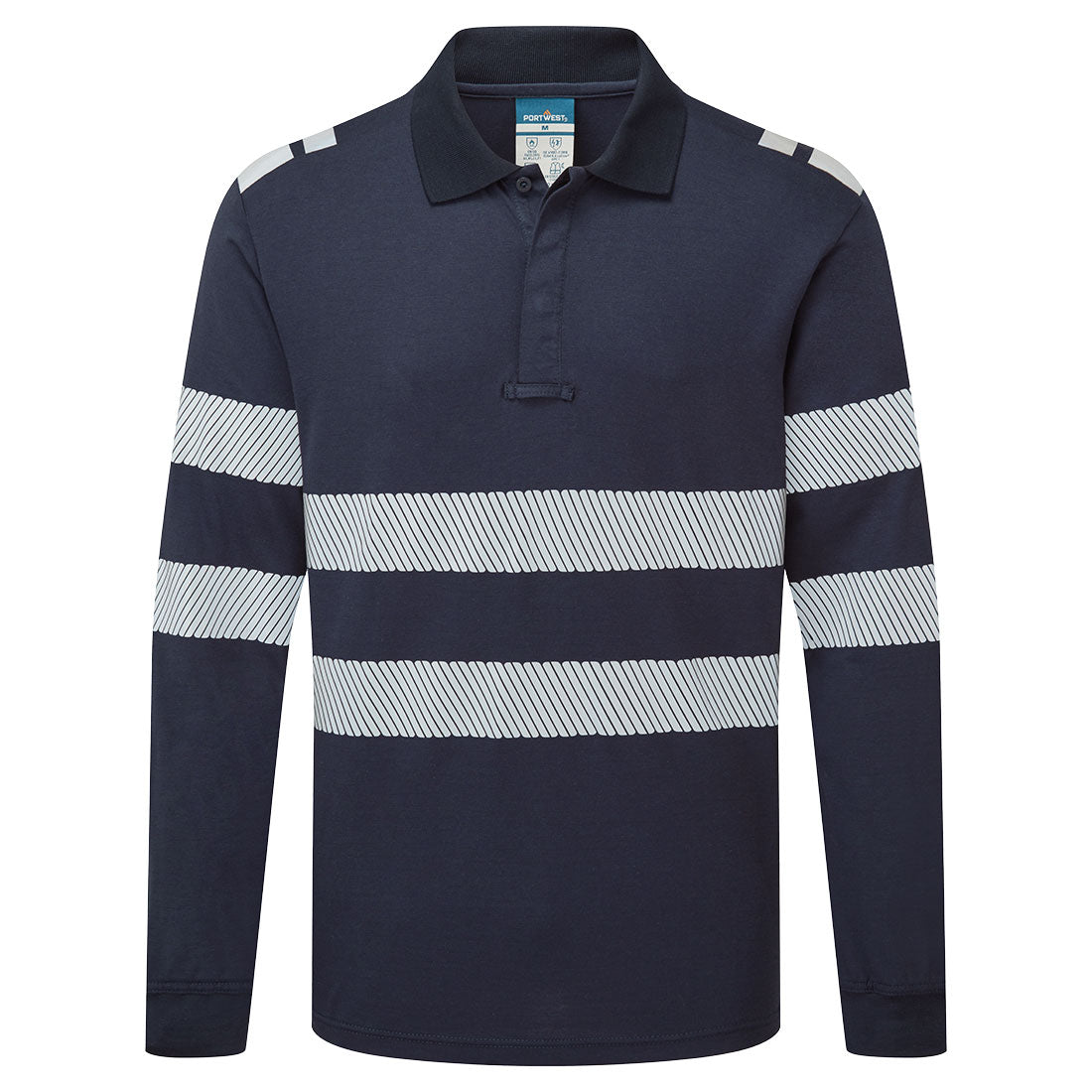 PW3 Modaflame Knit FR Long Sleeve Polo Shirt (FR733)