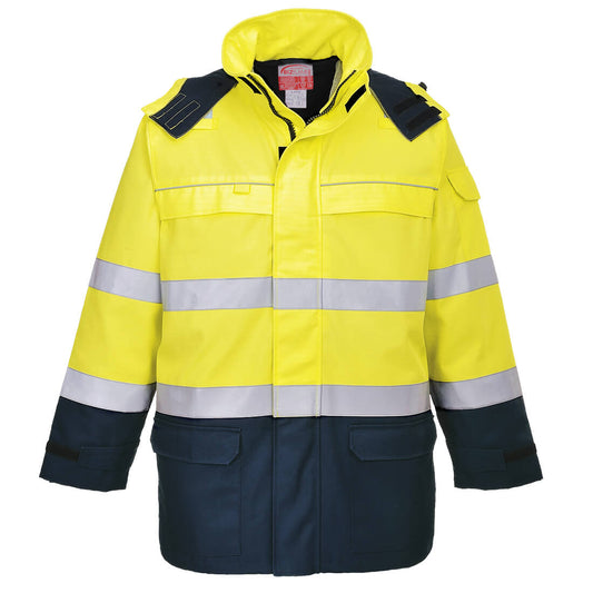 Bizflame Rain+ Hi-Vis Multi-Norm Constrast FR Jacket (FR79)