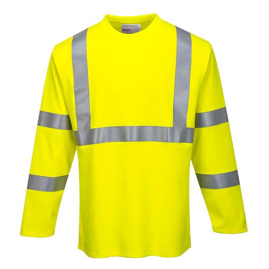 Modaflame Knit Hi-Vis FR Long Sleeve T-Shirt (FR96)