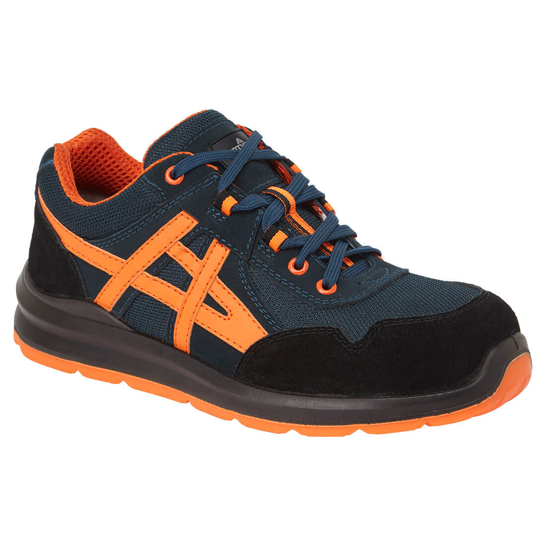 Steel Leather and Textile Trainer S1 FO SR (FT50)