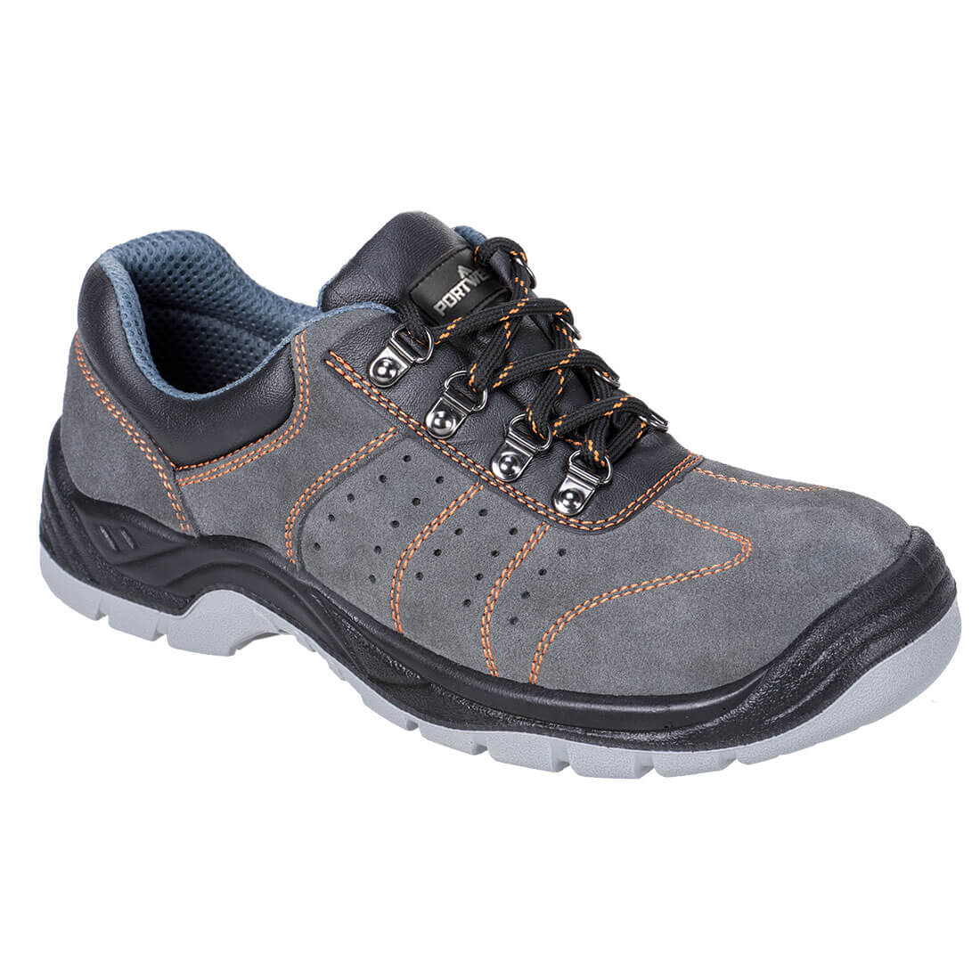 Steel Suede Leather Low Shoe S1P SRC (FW02)