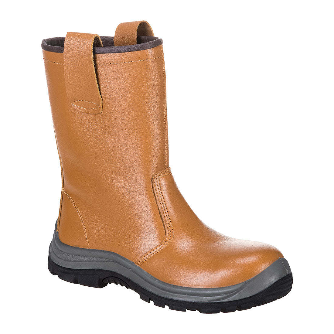 Steel Action Leather Rigger Boot S1P HRO SRC CI (FW06)
