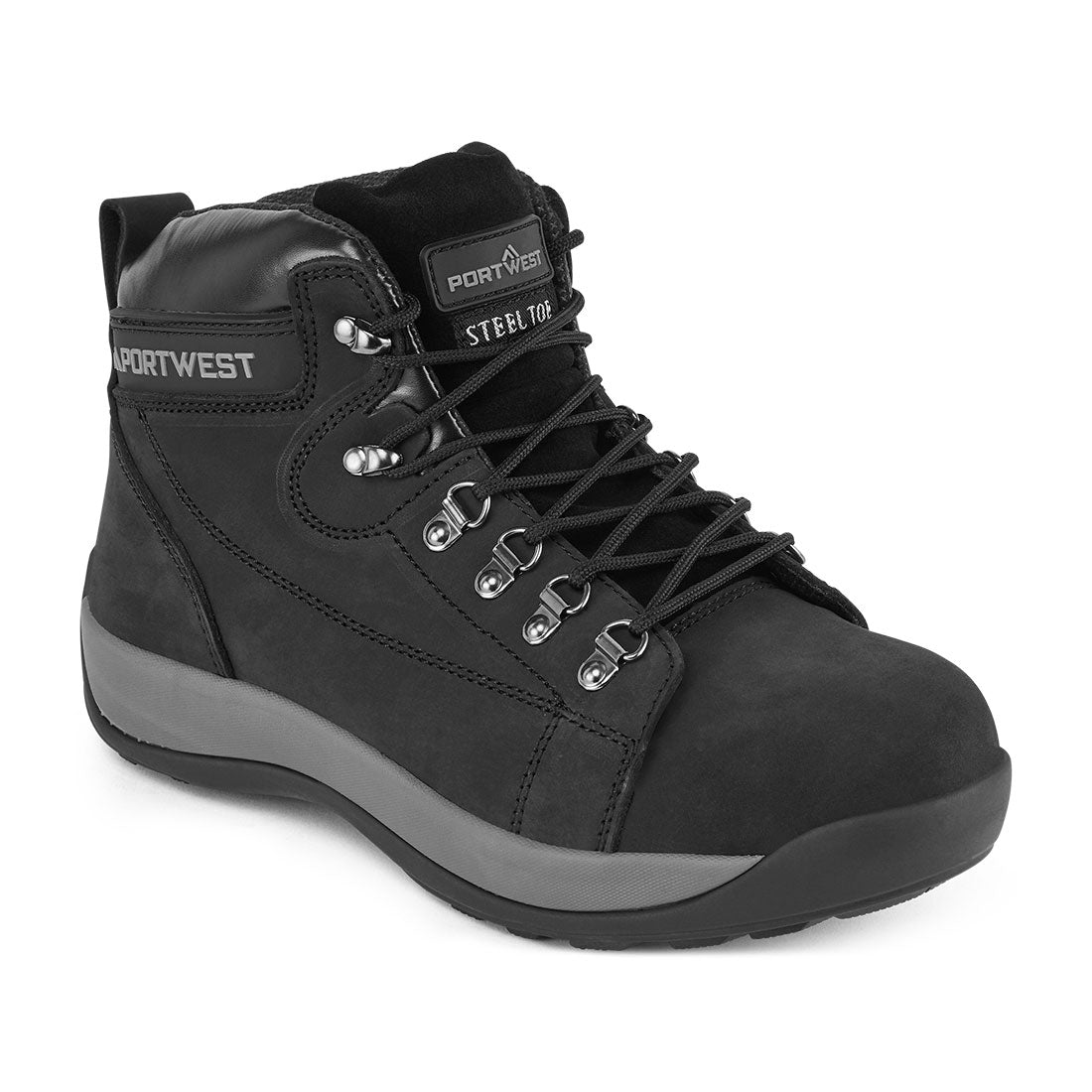 Steel Nubuck Leather Mid Boot SB HRO (FW31)