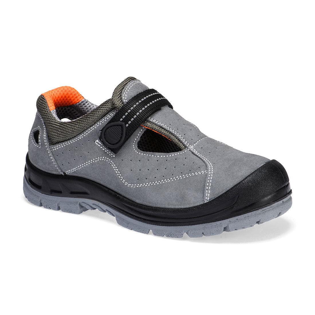 Steel Cow Suede Leather Sandal S1 SR FO (FW42)