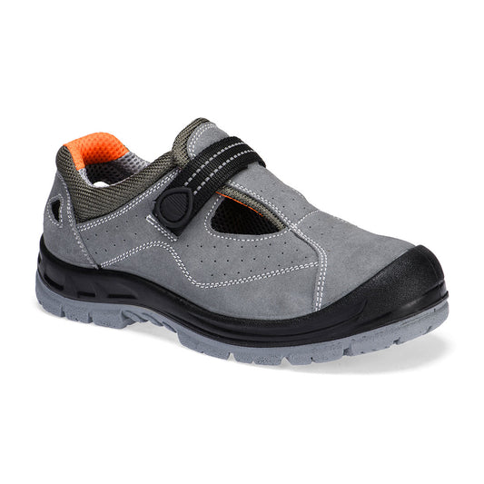 Steel Cow Suede Leather Sandal S1 SR FO (FW42)