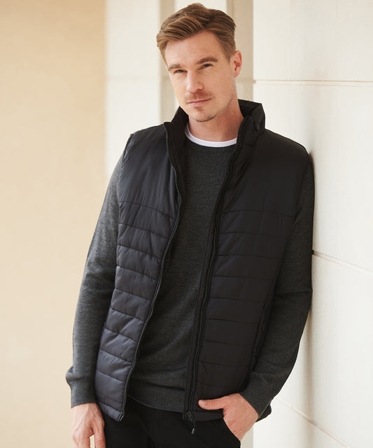 Black - Unisex padded gilet