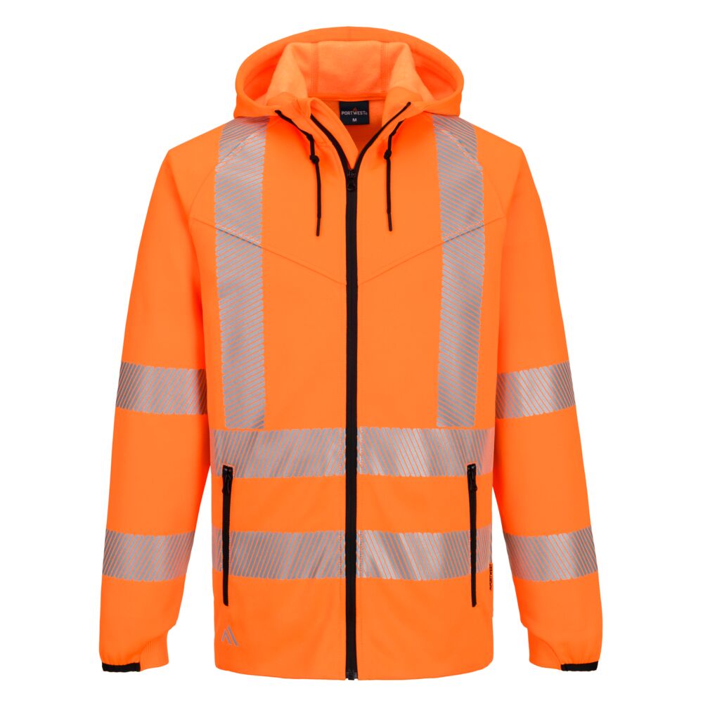 KX3 Sport Hi-Vis Zipped Hoodie (KX303)