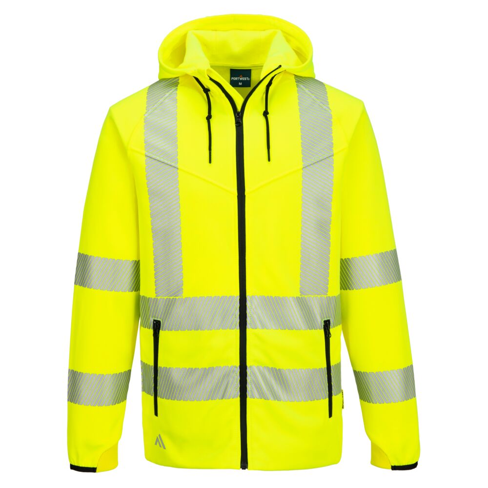 KX3 Sport Hi-Vis Zipped Hoodie (KX303)