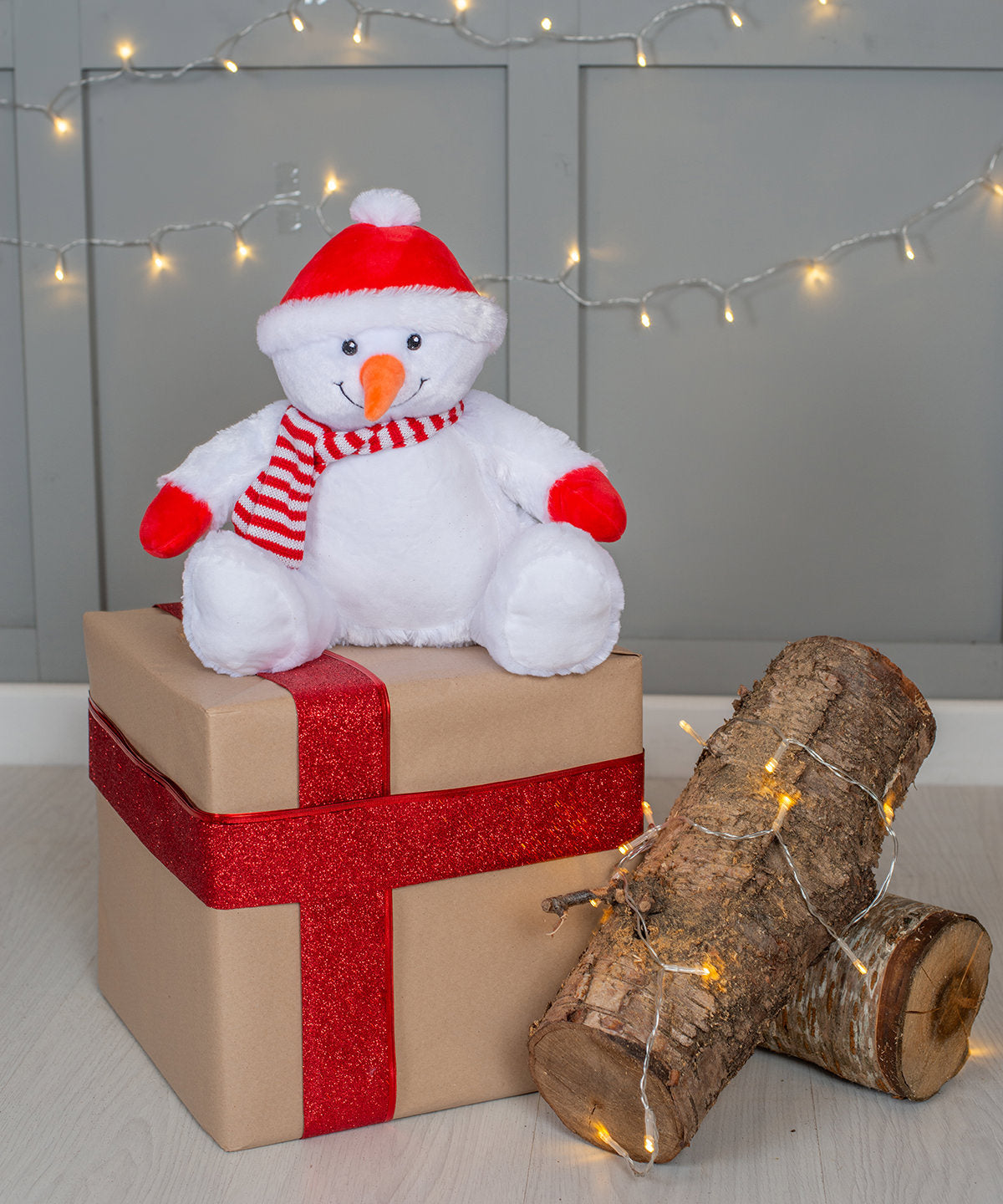 White - Zippie snowman