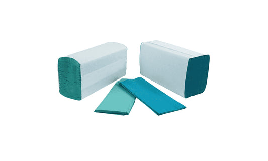 Green 1 Ply C-Fold Paper Hand Towel (Case/2400)