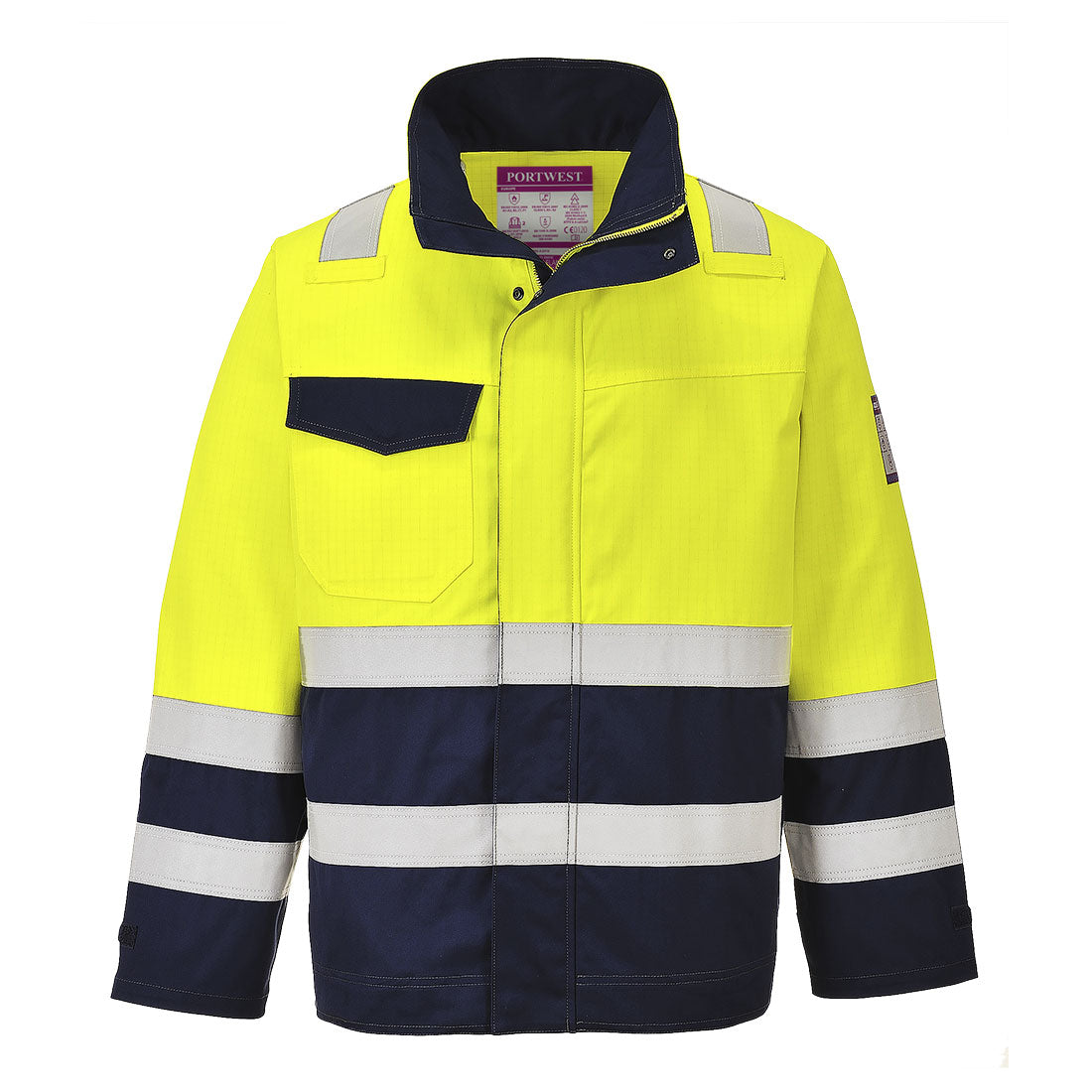 Modaflame Work Hi-Vis Multi-Norm Contrast FR Jacket (MV25)