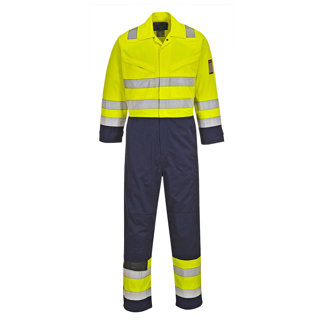 Modaflame Work Hi-Vis Multi-Norm Contrast FR Coverall (MV28)