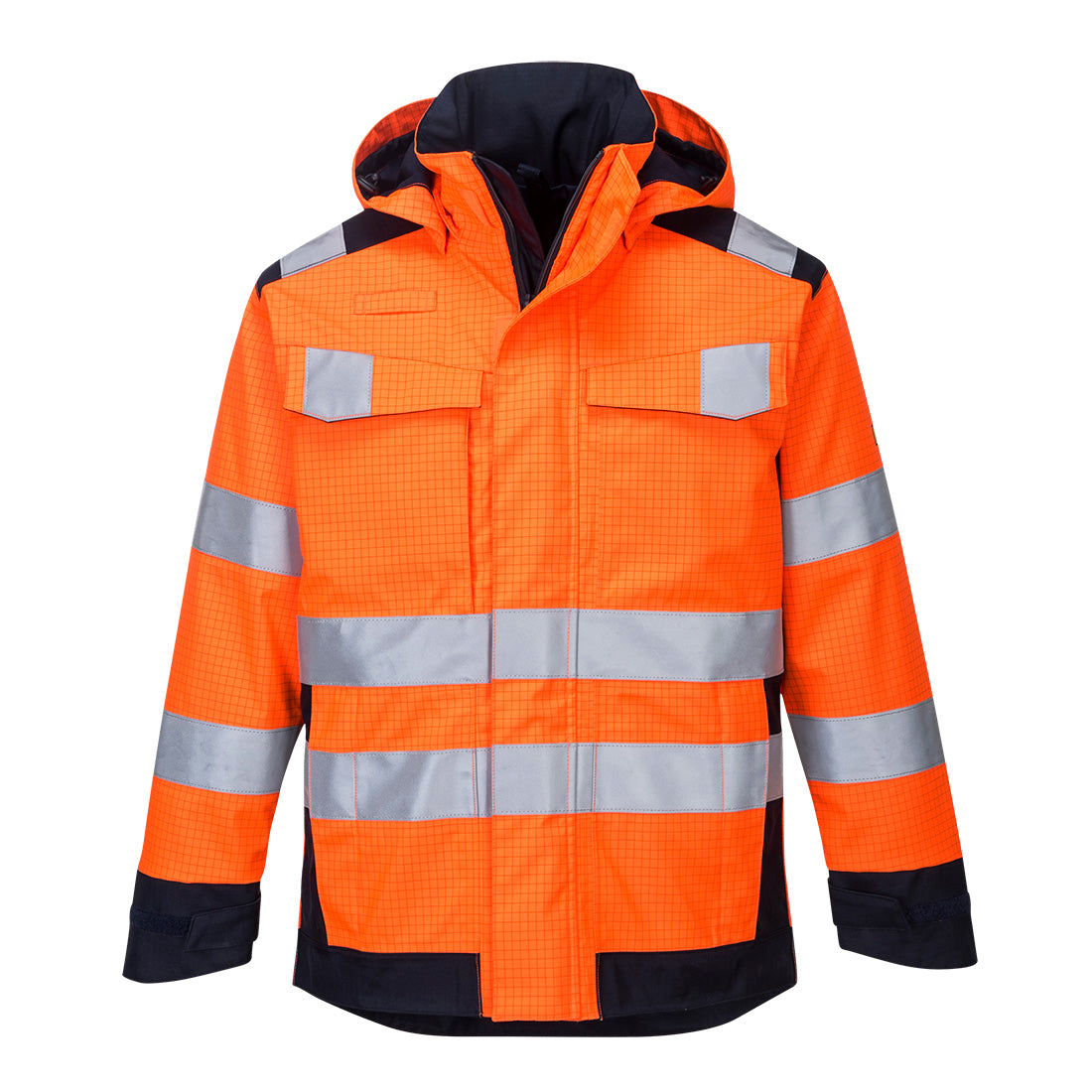 Modaflame Rain+ Hi-Vis Multi-Norm Contrast FR Jacket (MV70)
