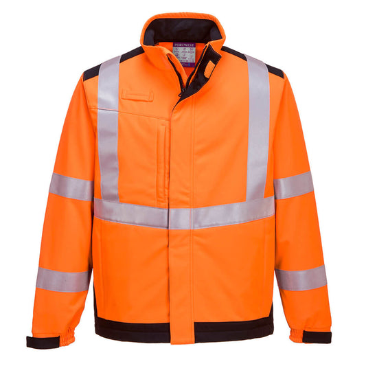 Modaflame Softshell Hi-Vis Multi-Norm FR Jacket (MV72)