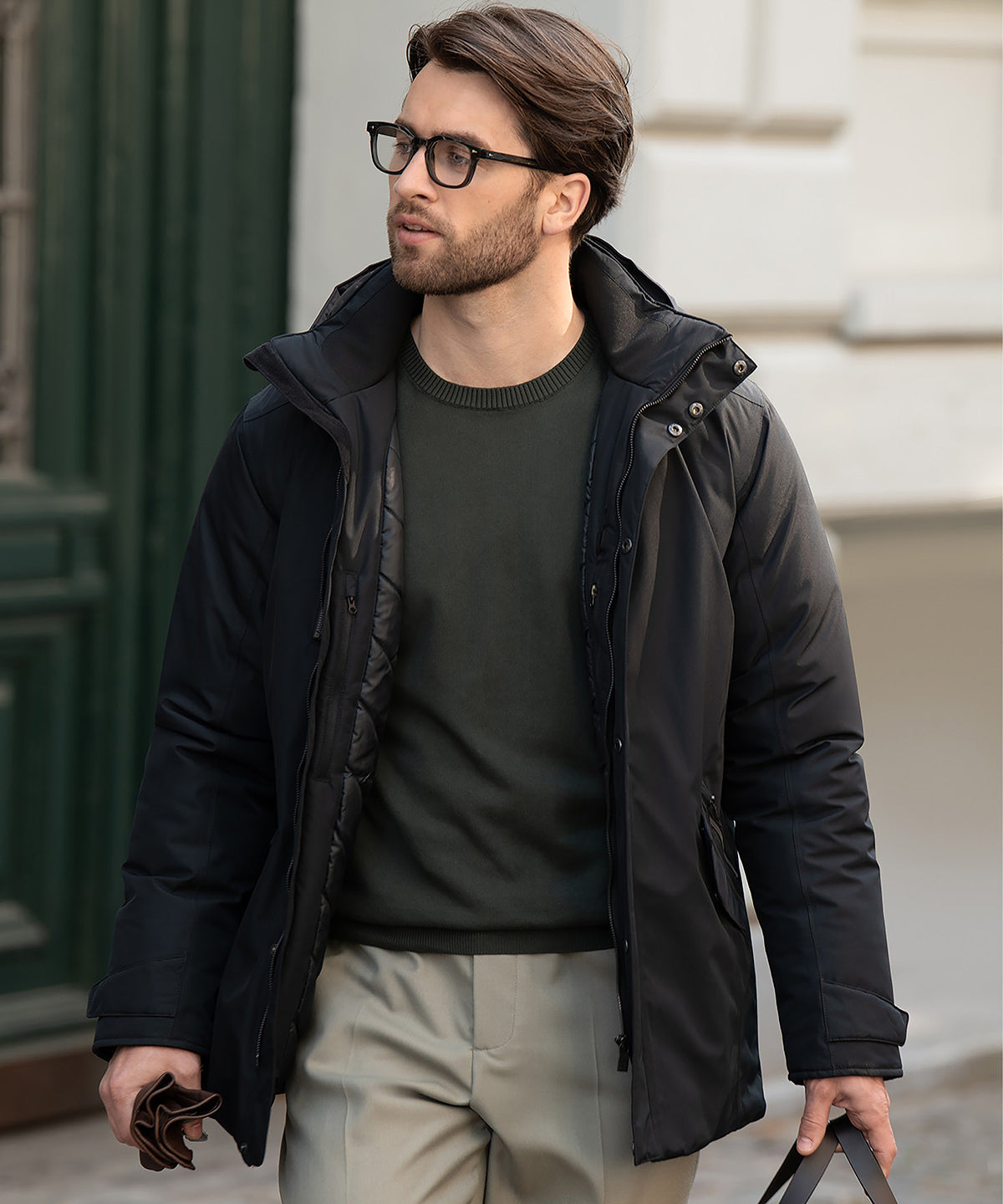 Black - Northdale – fashionable winter jacket