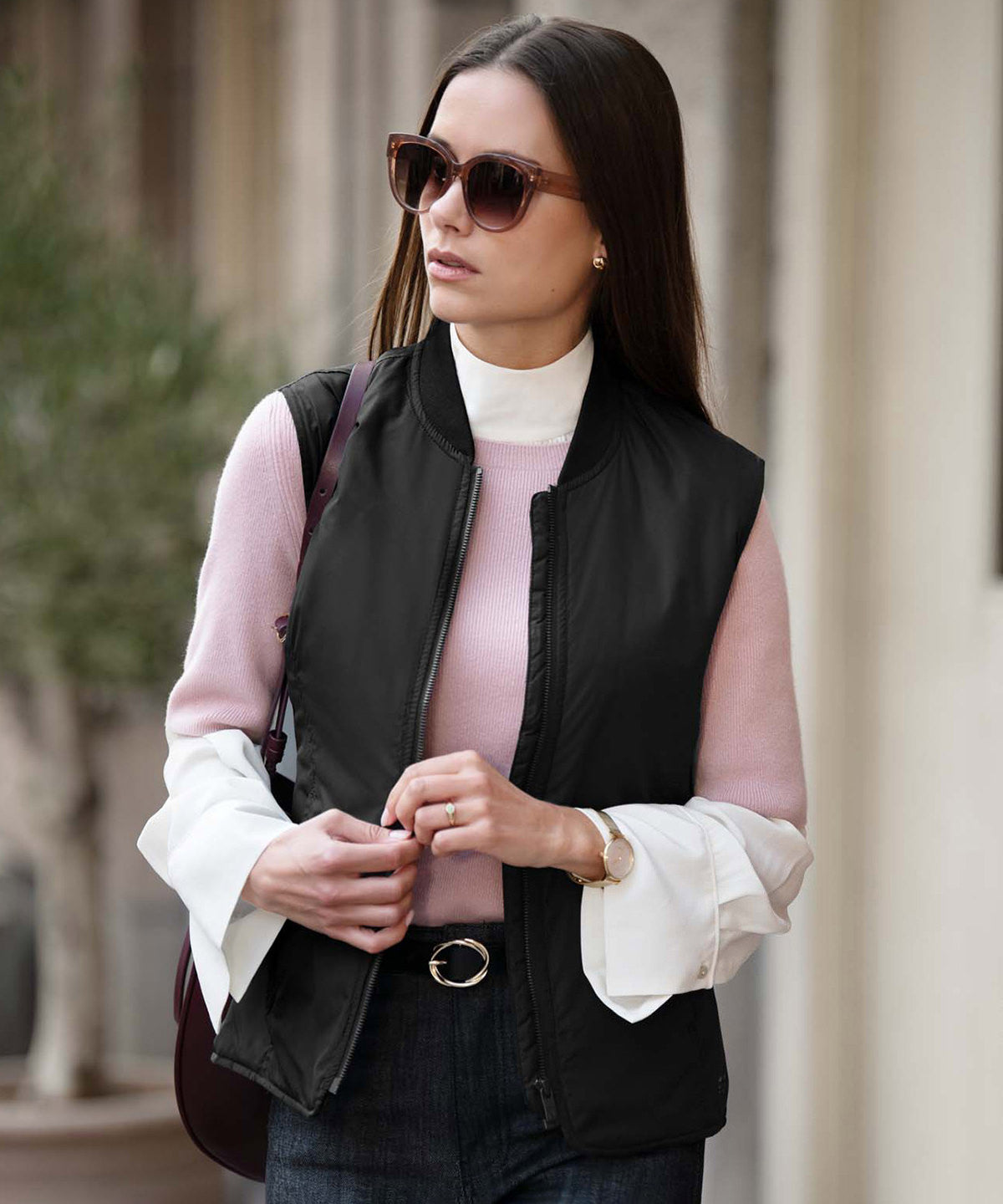 Black - Women’s Maine – pleasantly padded gilet