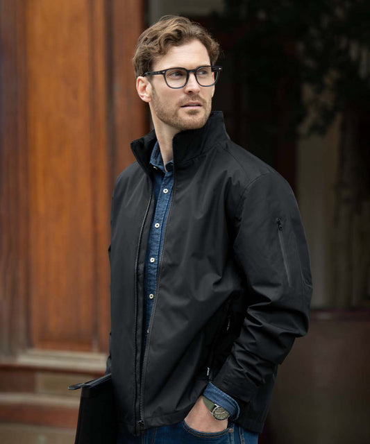 Black - Redmond men – elegant technical jacket