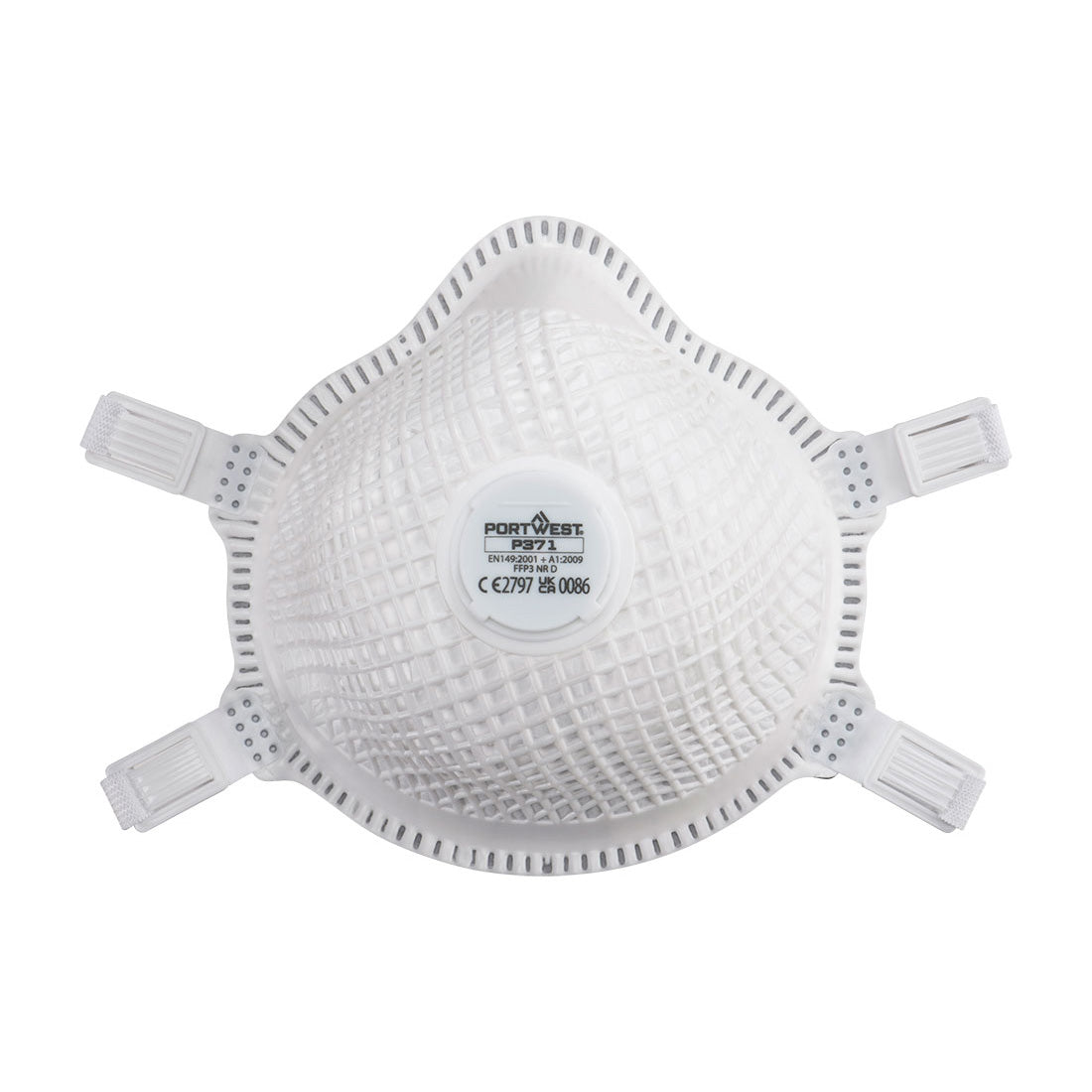 ERGONET FFP3 Valved Dolomite Respirator (Pk5) (P371)