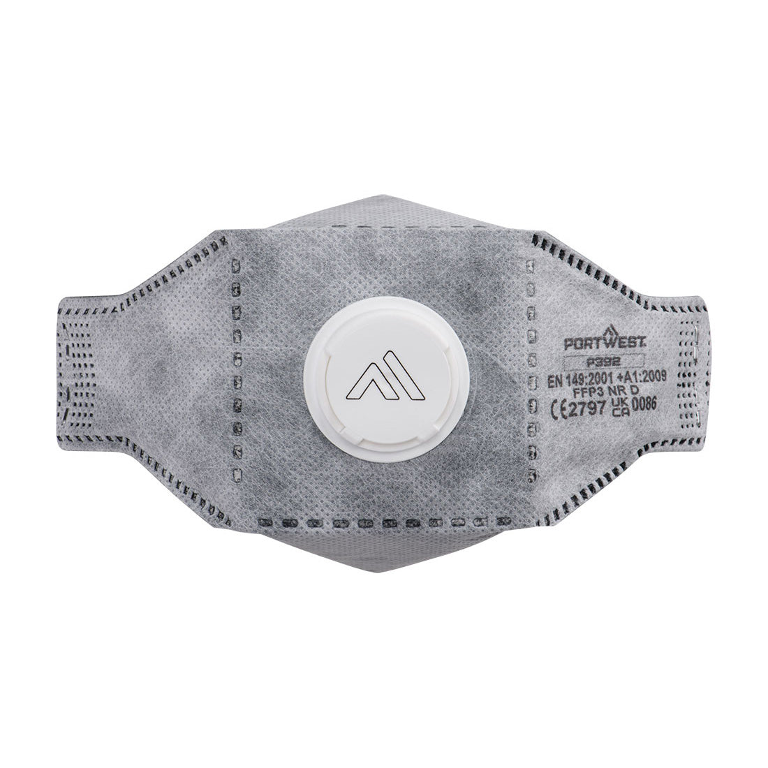 EAGLE FFP3 Valved Carbon Fold Flat Respirator (Pk10) (P392)
