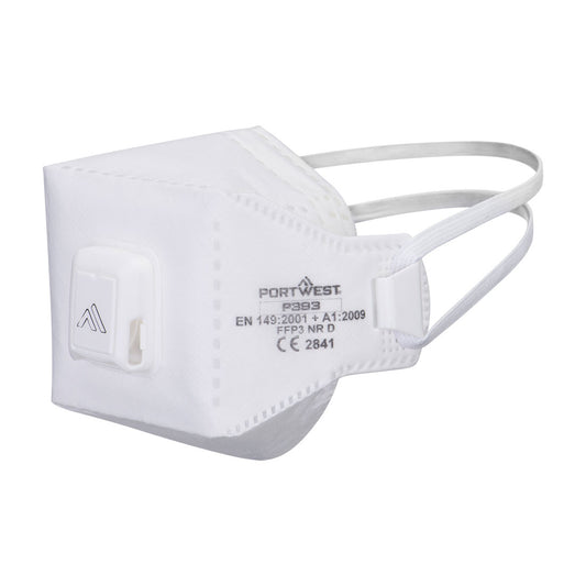 EAGLE PRO FFP3 Valved Dolomite Fold Flat Respirator (Pk10) (P393)