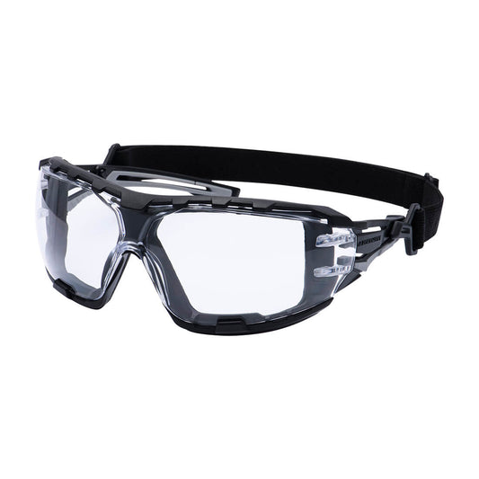 Anthracite Wraparound Plus Safety Glasses (PR02)