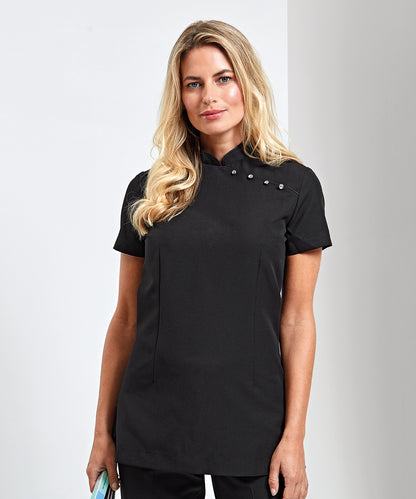 Black - Mika beauty and spa tunic