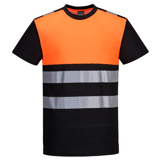 PW3 Hi-Vis Cotton Comfort Class 1 T-Shirt S/S (PW311)