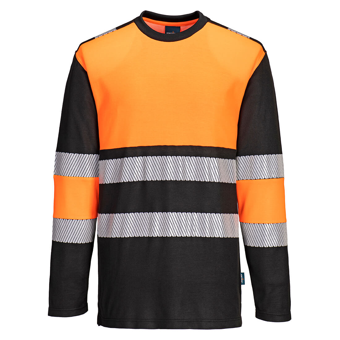 PW3 Hi-Vis Cotton Comfort Class 1 T-Shirt L/S (PW312)