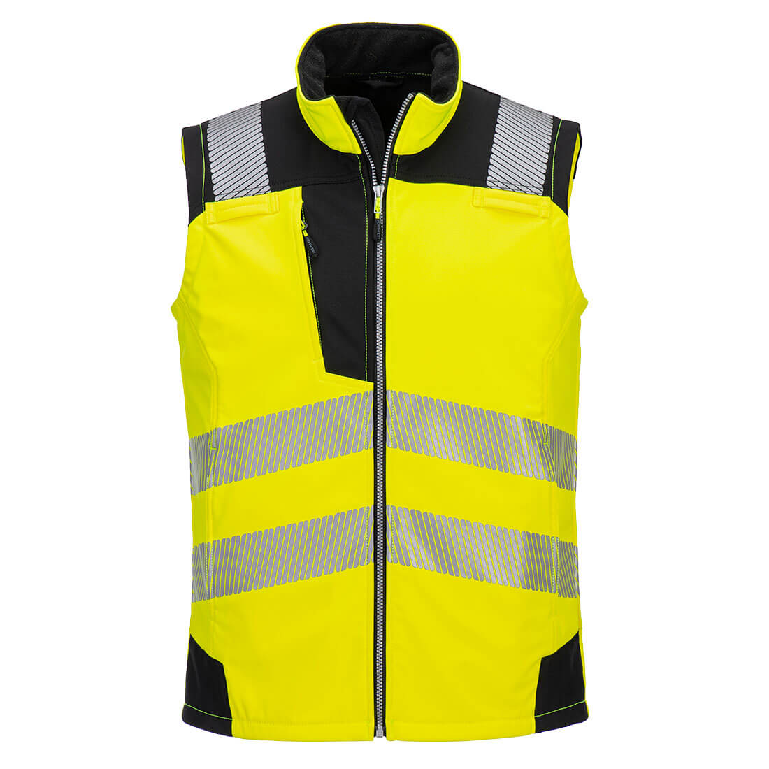 PW3 Hi-Vis Softshell Gilet (3L) (PW325)