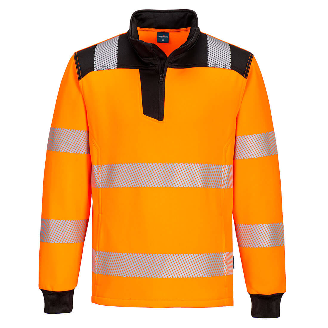 PW3 Hi-Vis 1/4 Zip Sweatshirt (PW326)