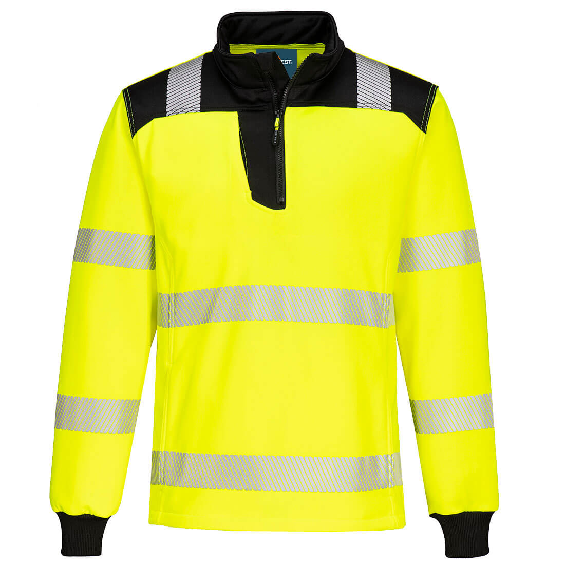 PW3 Hi-Vis 1/4 Zip Sweatshirt (PW326)