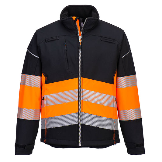 PW3 Hi-Vis Class 1 Softshell (3L) (PW375)
